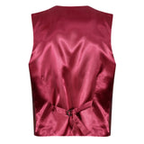 Double Breasted Waistcoat in Reverse Saliha Design