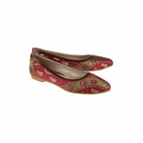 ottoman silks ladies shoes in saliha fabric